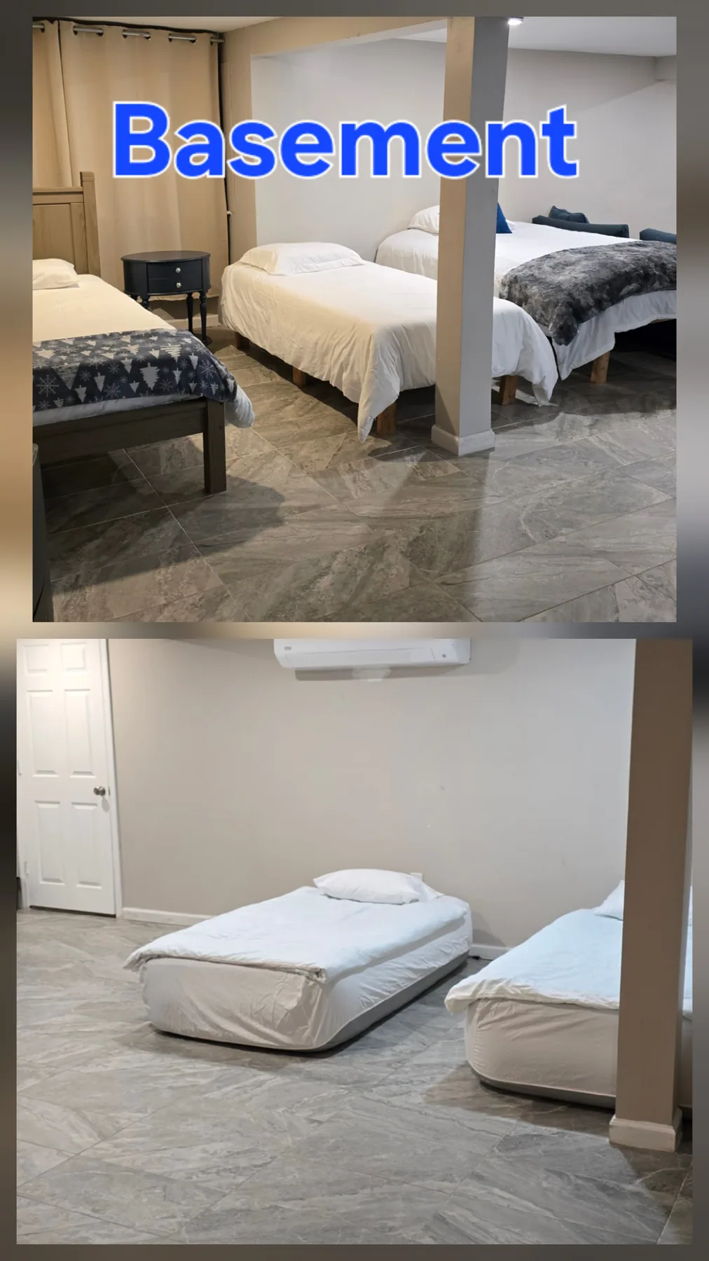 Cottage — Basement — 7 places, Women, Linens provided